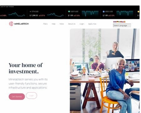 website thubmnail of Minelabtech