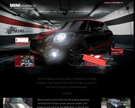website thubmnail of Mini Graphics UK