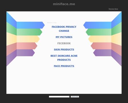 website thubmnail of Miniface.me