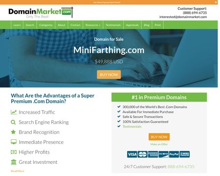 website thubmnail of Minifarthing