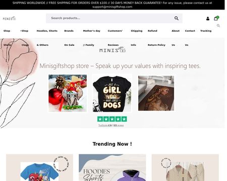 website thubmnail of Minisgiftshop