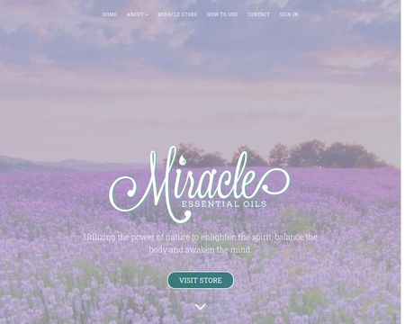 website thubmnail of MiracleEssentialOils