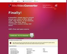 Thumbnail of MiroVideoConverter