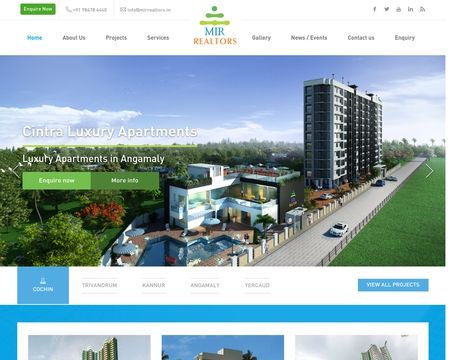 website thubmnail of Mir Realtors