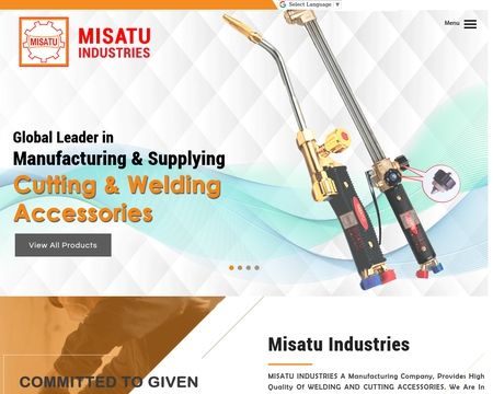 website thubmnail of Misatu Industries