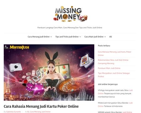 website thubmnail of Missing Money