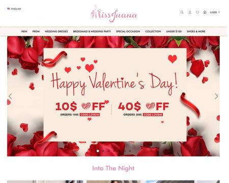 website thubmnail of MissJuana