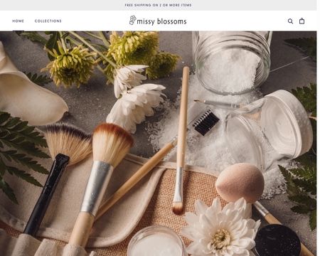 website thubmnail of Missy Blossoms