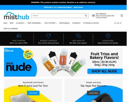 website thubmnail of MistHub
