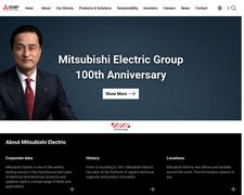 Thumbnail of MITSUBISHI ELECTRIC Global Website