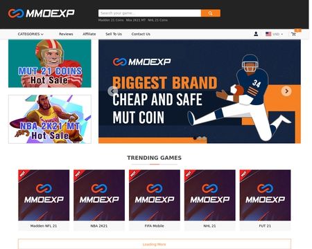 website thubmnail of Mmoexp