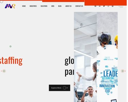 website thubmnail of Mnrsolutions.in