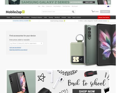 website thubmnail of MobileZap