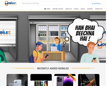 website thubmnail of Mobilezmarket