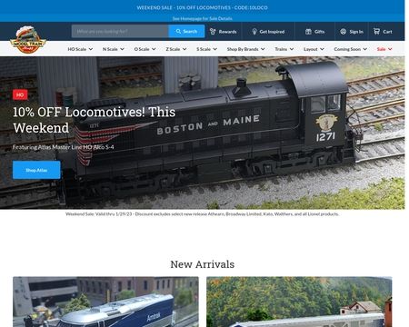 website thubmnail of Modeltrainstuff