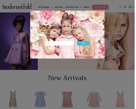 website thubmnail of ModernEChild