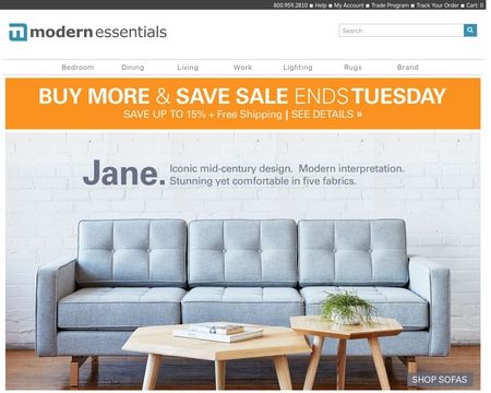 website thubmnail of Modern Essentials