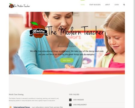 website thubmnail of Modernteacher.us