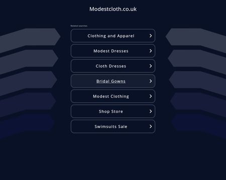 website thubmnail of ModestCloth.co.uk