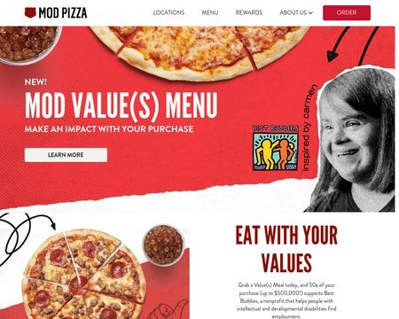 website thubmnail of MOD Pizza
