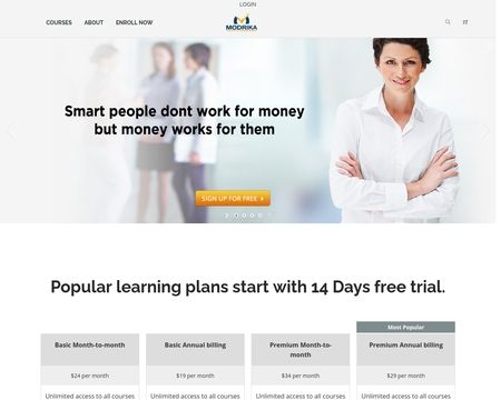 website thubmnail of Modrika