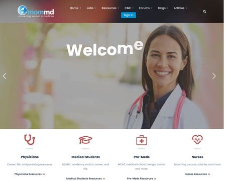 website thubmnail of MomMD