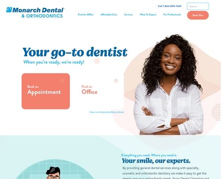 website thubmnail of MonarchDental