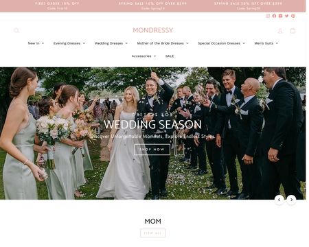 website thubmnail of Mondressy