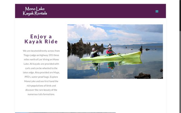 Mono Lake Kayak Rentals