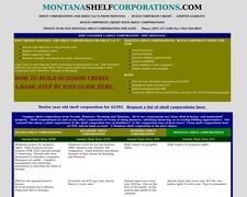 Thumbnail of MontanaShelfCorporations.com