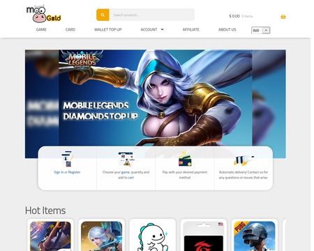 website thubmnail of Moogold