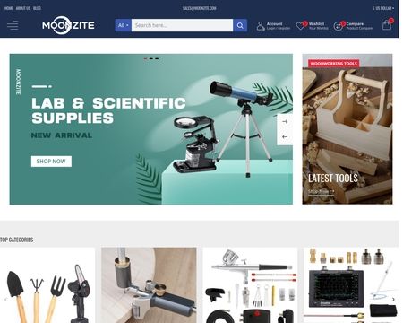 website thubmnail of Moonzite