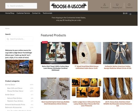 website thubmnail of Moose R Us