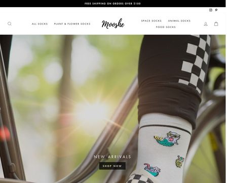 website thubmnail of Mooshe Socks