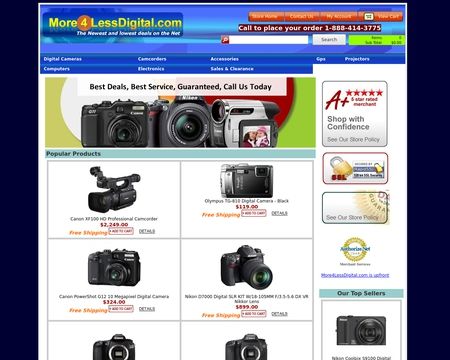website thubmnail of More4LessDigital