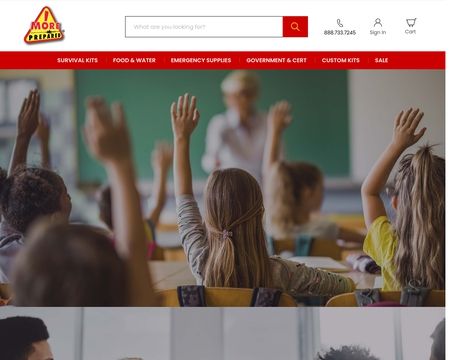 website thubmnail of MorePrepared