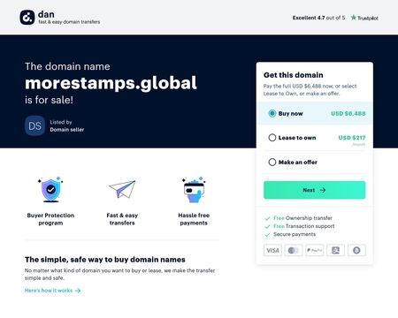 website thubmnail of MoreStamps