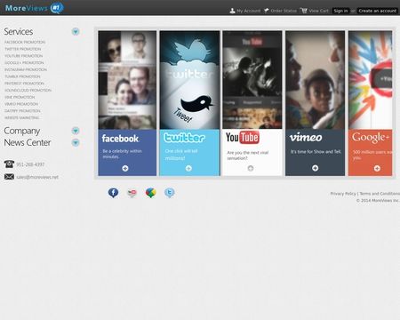 website thubmnail of MoreViews