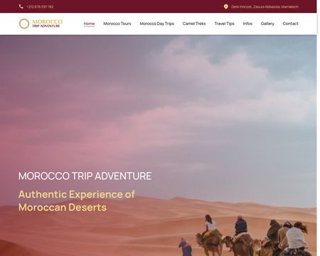 website thubmnail of Moroccotripadventure