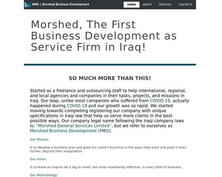 website thubmnail of Morshed-bdc