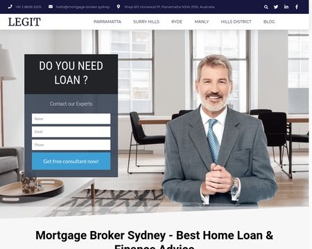 website thubmnail of Mortgage-broker.sydney