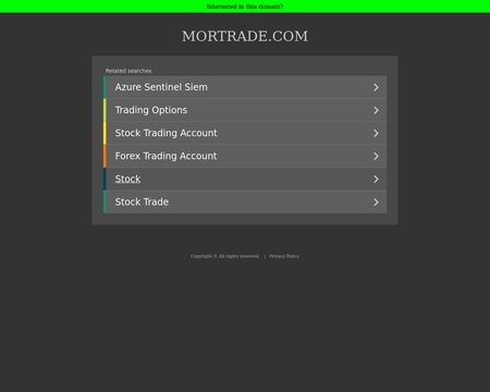 website thubmnail of Mortrade