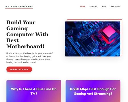 website thubmnail of Motherboardpros