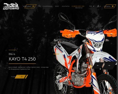 website thubmnail of Motobro.com.ua