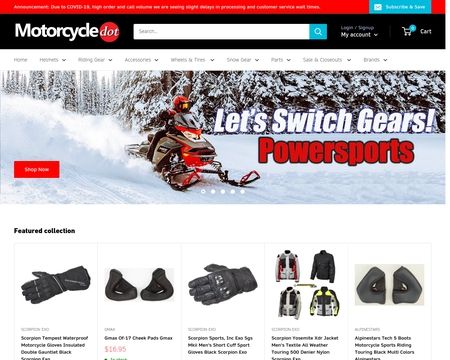 website thubmnail of Motorcycle Dot