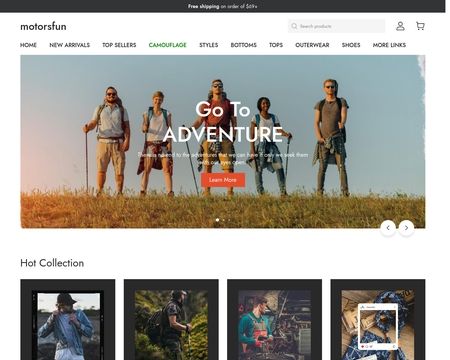 website thubmnail of Motorsfun