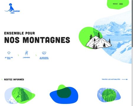 website thubmnail of Mountain Riders