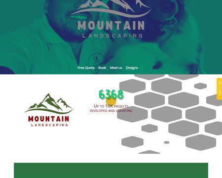 website thubmnail of Mountain Landscaping Inc