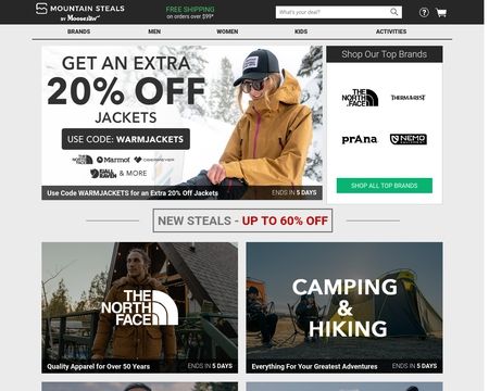website thubmnail of Mountainsteals