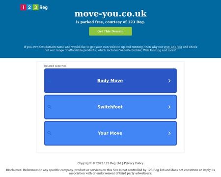 website thubmnail of Move-You.co.uk